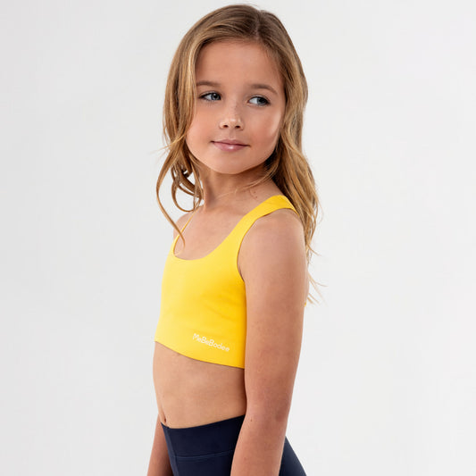 The BodRacer | Kids Crop Top | Tween Sports Bra